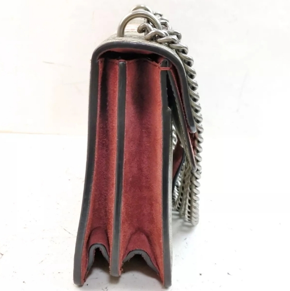 GUCCI Dionysus Blooms GG SupremeCanvas Chain Shoulder Bag Beige - Picture 4 of 17